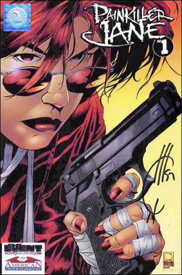 Painkiller Jane (1997) issue 1-D Joe Quesada American Entertainment Cover (signed)