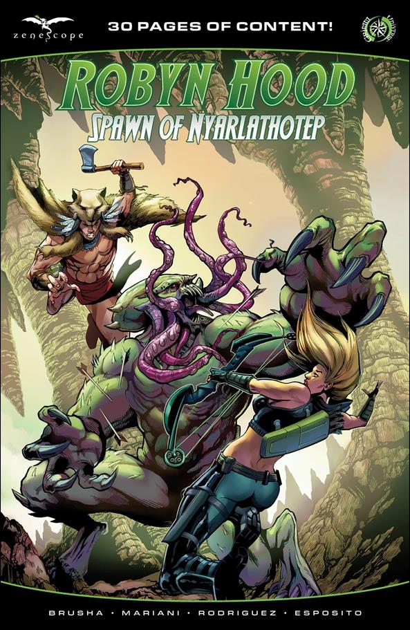 Robyn Hood: Spawn of Nyarlathotep issue nn-B Allan Otero Cover