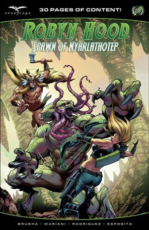 Robyn Hood: Spawn of Nyarlathotep issue nn-B Allan Otero Cover