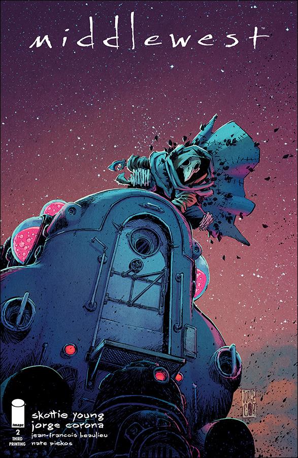 Middlewest issue 2-C Jorge Corona Third Printing Cover