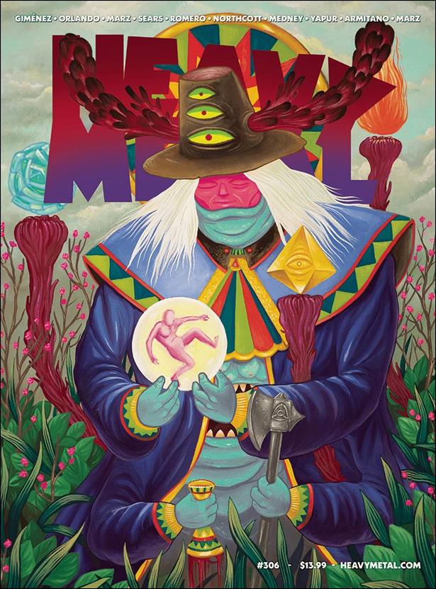Heavy Metal issue 306 Lurk Cover