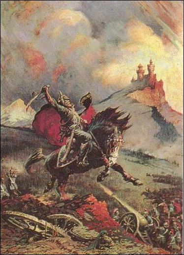 Frazetta (Base Set) card 32 The Mad King