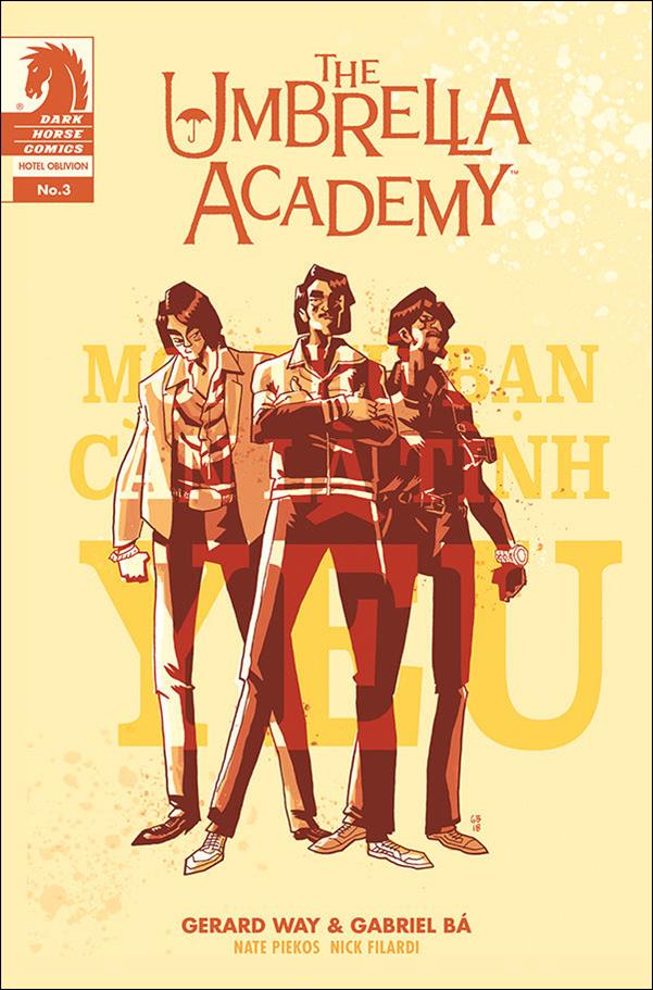 Umbrella Academy: Hotel Oblivion issue 3-B Trio Cover