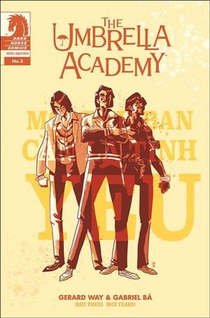 Umbrella Academy: Hotel Oblivion issue 3-B Trio Cover