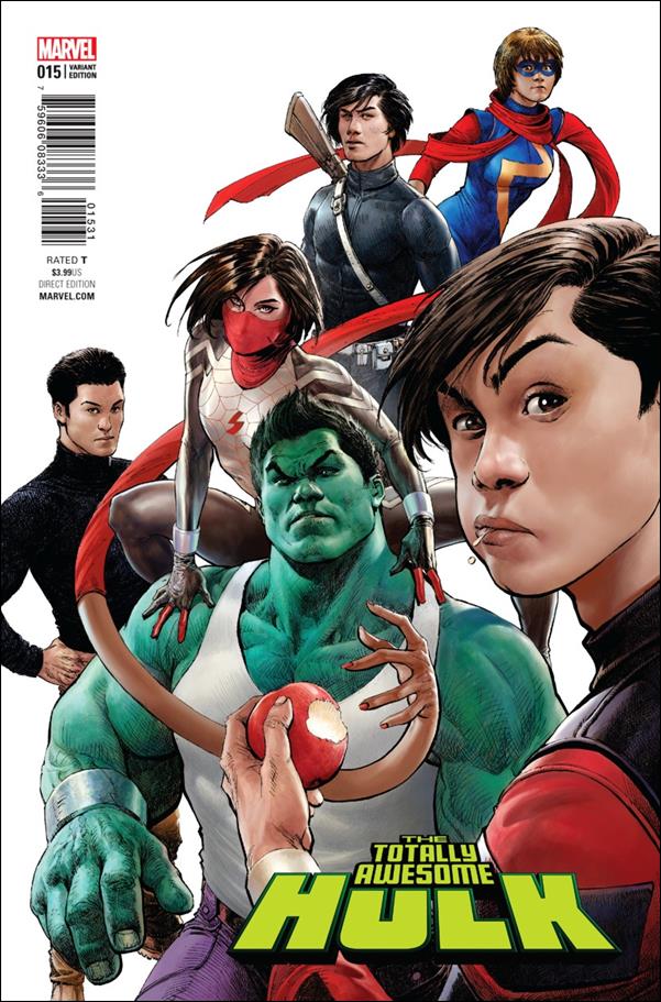 Totally Awesome Hulk issue 15-C Mukesh Singh Cover