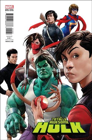 Totally Awesome Hulk issue 15-C Mukesh Singh Cover