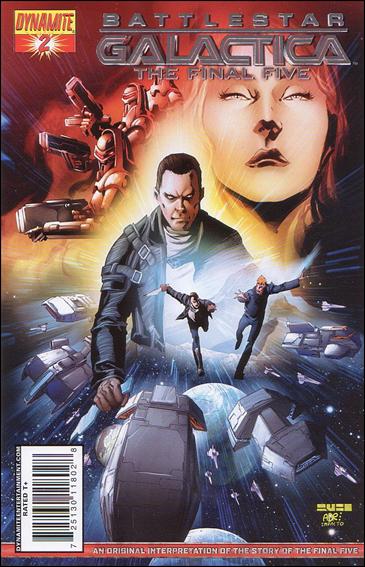 Battlestar Galactica: The Final Five issue 2-E Mel Rubi Silver Foil Cover 1/175