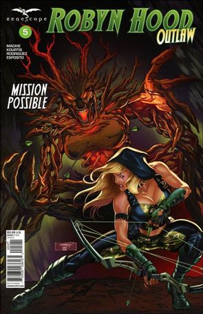 Robyn Hood: Outlaw issue 5-B Sheldon Goh Cover
