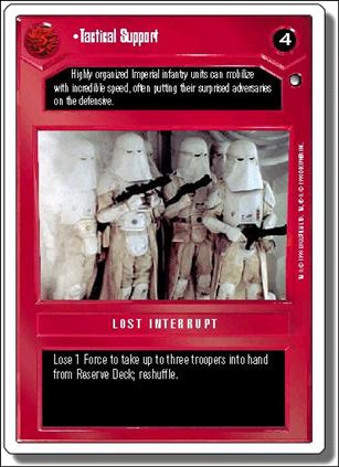 Star Wars: Hoth Revised (Base Set) card 41 Tactical Support