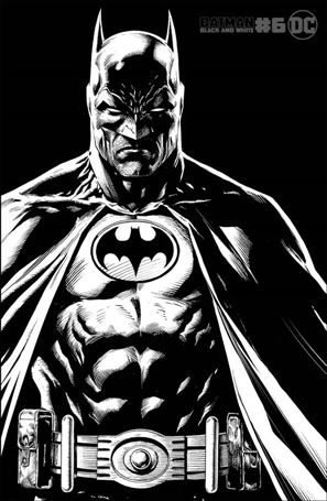 Batman Black and White (2021) issue 6-B Jason Fabok Cover