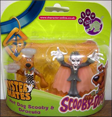 Scooby-Doo: Mystery Mates figure 9 Hot Dog Scooby and Dracula