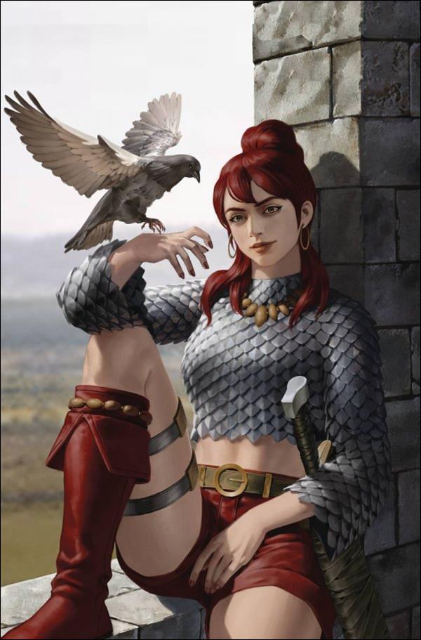 Immortal Red Sonja issue 6-J Jung-Geun Yoon 1:30 Virgin Cover