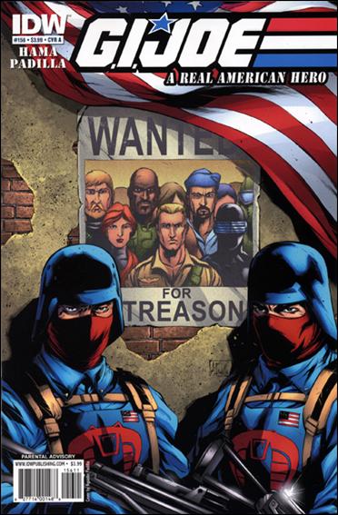 G.I. Joe: A Real American Hero issue 156 Augustin Padilla Cover