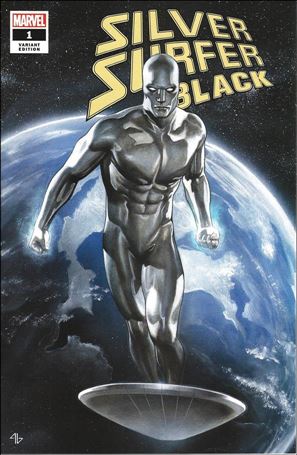 Silver Surfer: Black issue 1-K Adi Granov Cover