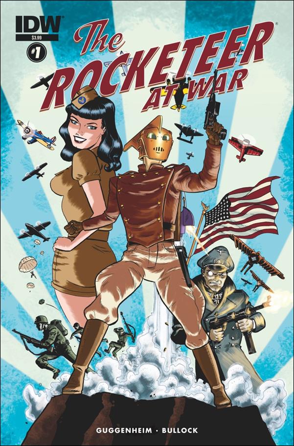 Rocketeer at War issue 1 Dave Bullock Cover