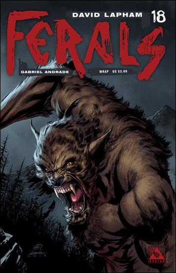 Ferals issue 18-B Wraparound Cover