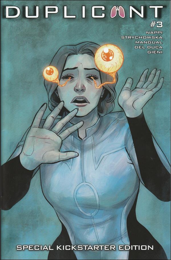 Duplicant issue 3-C Leila del Duca Kickstarter Cover