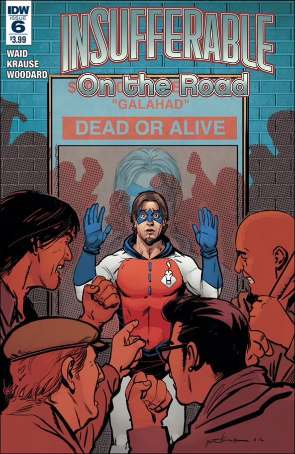 Insufferable: On the Road  issue 6 Peter Krause Cover