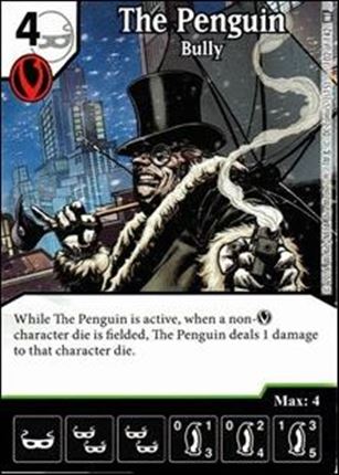 DC Comics Dice Masters World's Finest card 102 The Penguin: Bully