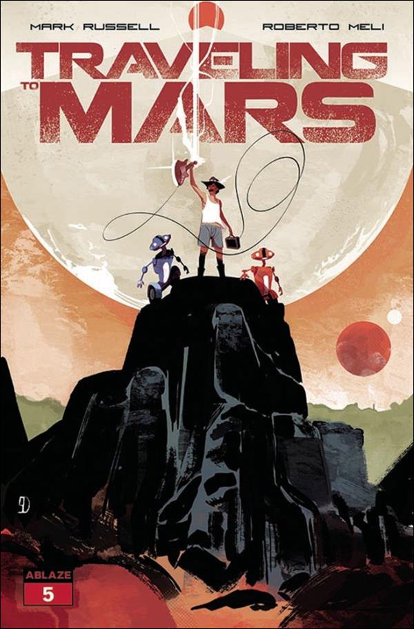Traveling to Mars issue 5-C Alberto Locatelli Cover