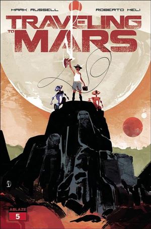 Traveling to Mars issue 5-C Alberto Locatelli Cover