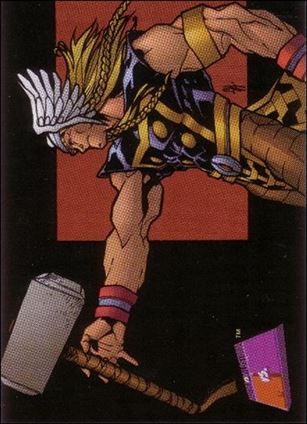Marvel vs WildStorm (Base Set) card 85 Thunder God!
