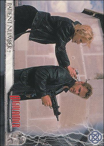 Complete Highlander (Base Set) card 118 Patient Number 7