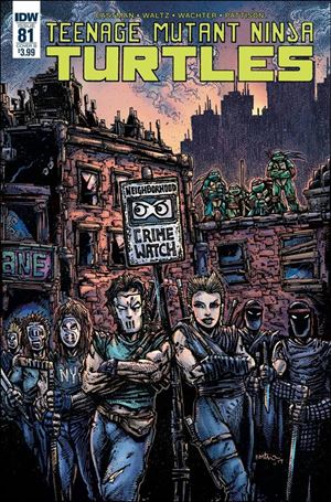 Teenage Mutant Ninja Turtles (2011) issue 81-B Kevin Eastman Cover