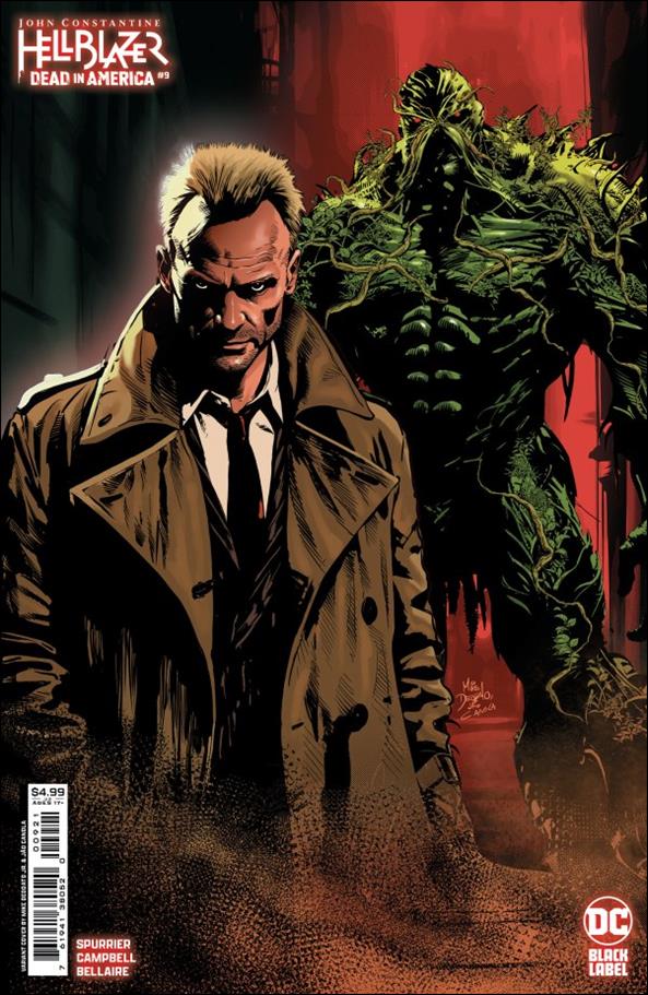John Constantine, Hellblazer: Dead in America issue 9-B Mike Deodato Jr. Cardstock Cover