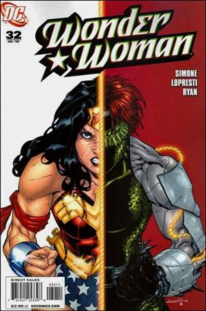 Wonder Woman (2006) issue 32 Aaron Lopresti Cover