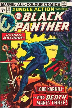Jungle Action (1972) issue 11-B UK Price Cover