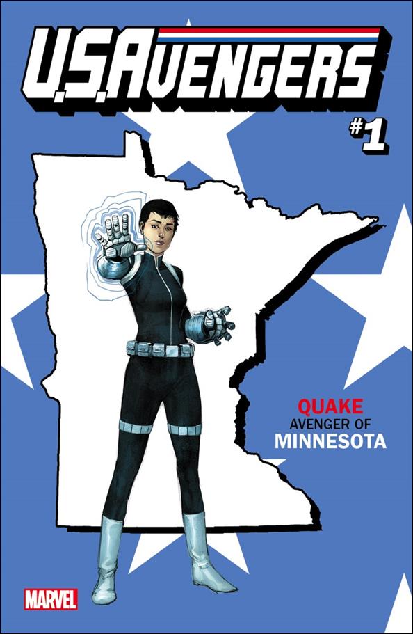 U.S.Avengers issue 1-MX Rod Reis Minnesota Cover