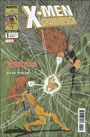 X-Men: Grand Design: X-Tinction issue 1-C Ed Piskor Jean Grey Vs Goblin Queen Cover