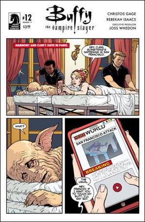 Buffy the Vampire Slayer Season 11 issue 12-B Rebekah Isaacs Cover