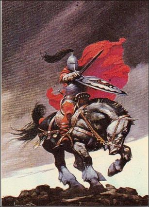 Frazetta (Base Set) card 28 Outlaw of Torn