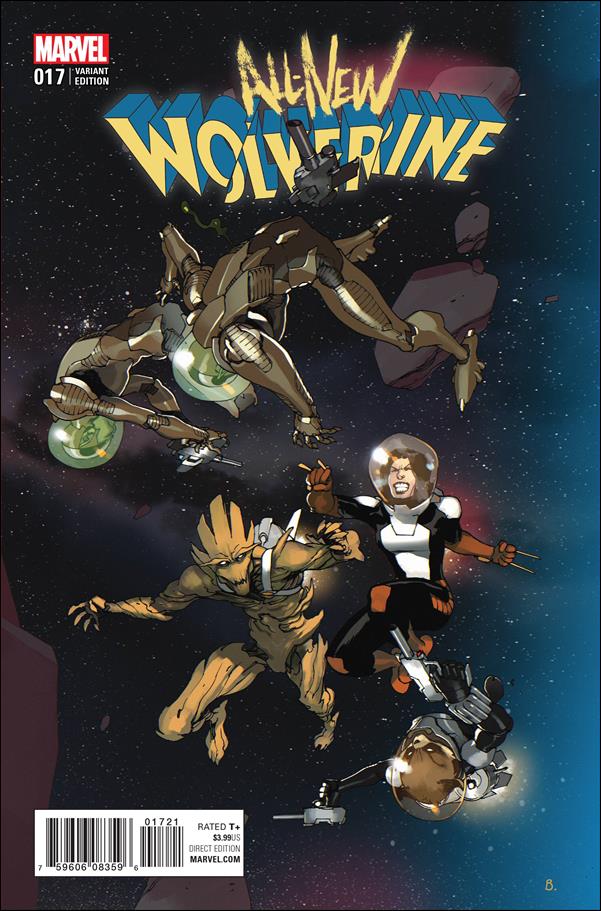 All-New Wolverine  issue 17-B Bengal Connecting Cover