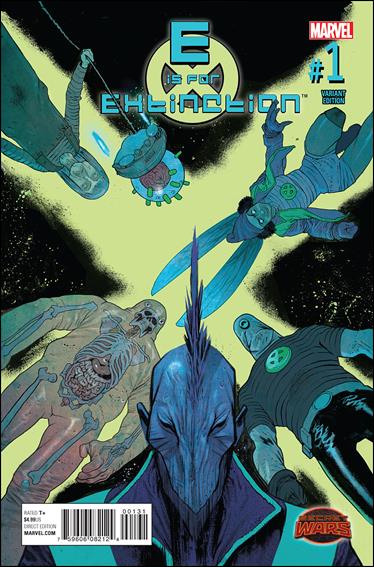 E is for Extinction issue 1-B James Harren 1:25 Cover