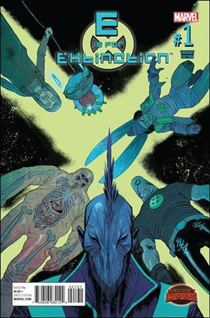 E is for Extinction issue 1-B James Harren 1:25 Cover