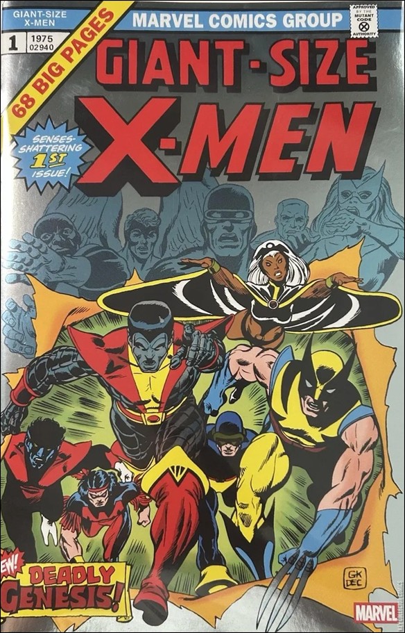 Giant-Size X-Men issue 1-G Facsimile Edition 2025 GameStop Foil Variant