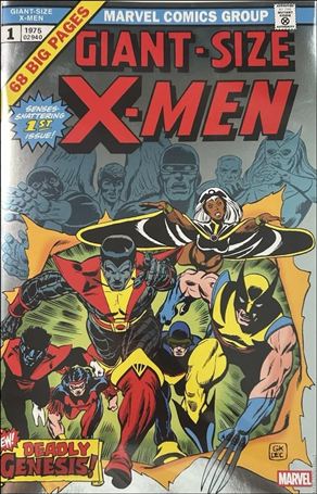 Giant-Size X-Men issue 1-G Facsimile Edition 2025 GameStop Foil Variant