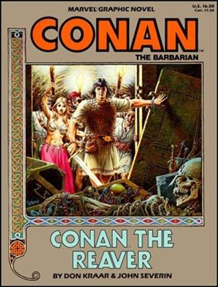 Marvel Graphic Novel - Conan the Reaver Cover Image 1