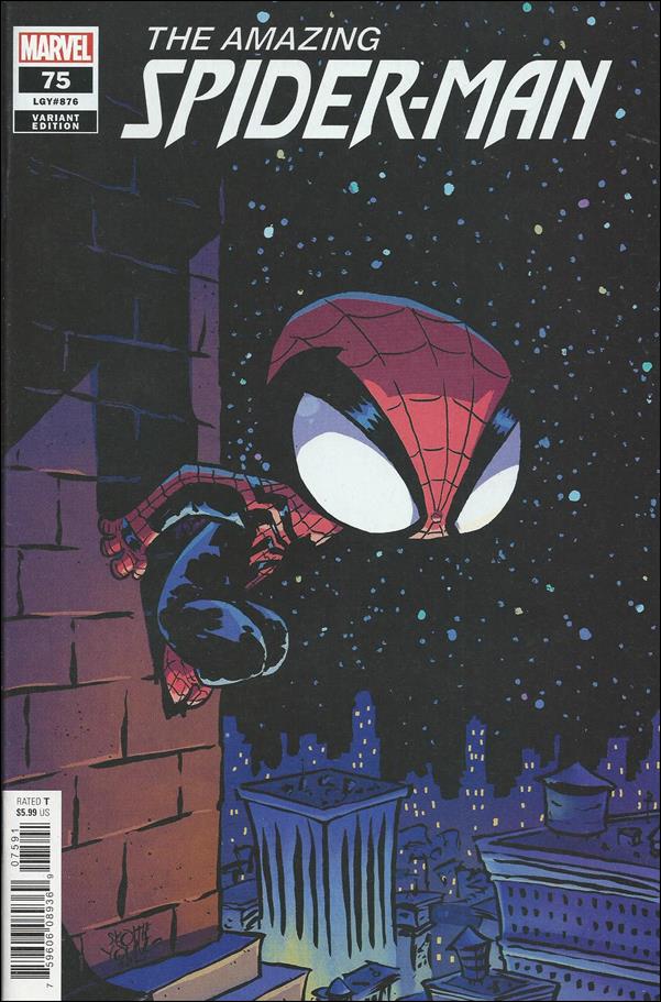 Amazing Spider-Man (2018) issue 75-D Skottie Young Baby Cover