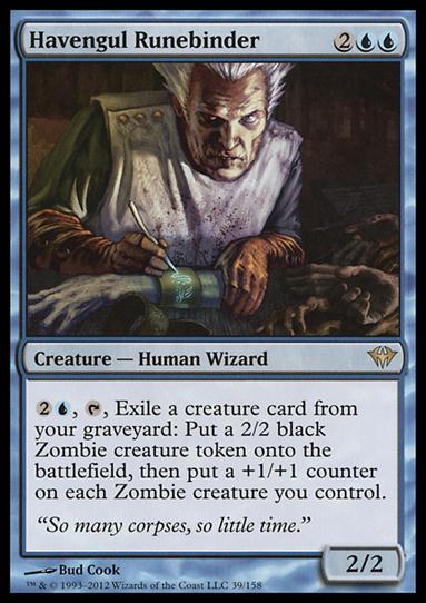 Magic the Gathering: Dark Ascension (Base Set) card 39 Havengul Runebinder