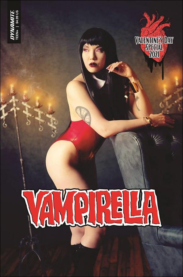 Vampirella: Valentine's Day Special issue 2021-C Cosplay Photo Cover