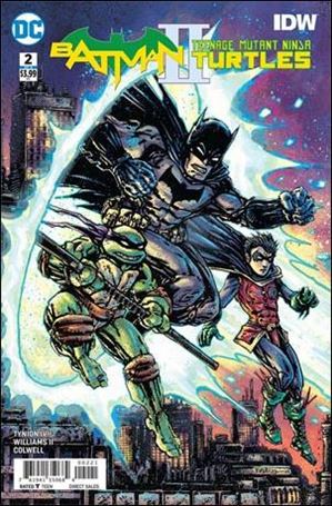 Batman/Teenage Mutant Ninja Turtles II issue 2-B Kevin Eastman Cover