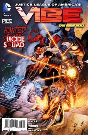 Justice League of America's Vibe issue 5 Standard Cover