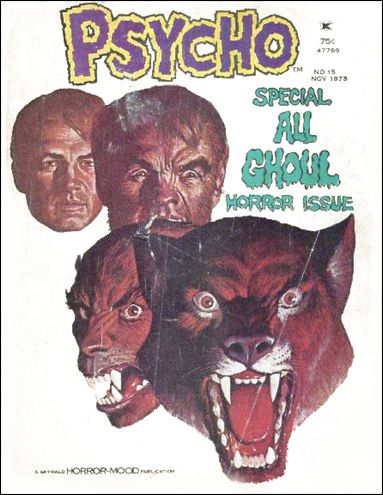 Psycho (1971) issue 15 Vicente Segrelles cover