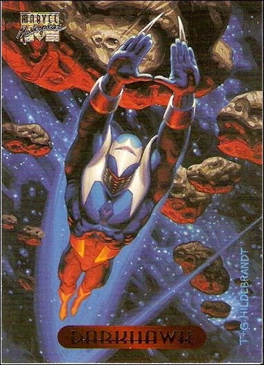 1994 Marvel Masterpieces (Base Set) card 27 Darkhawk