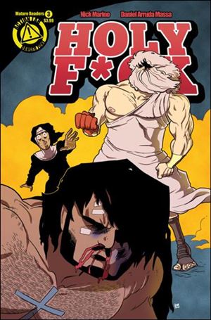 Holy F*ck issue 3 Daniel Arruda Massa Cover