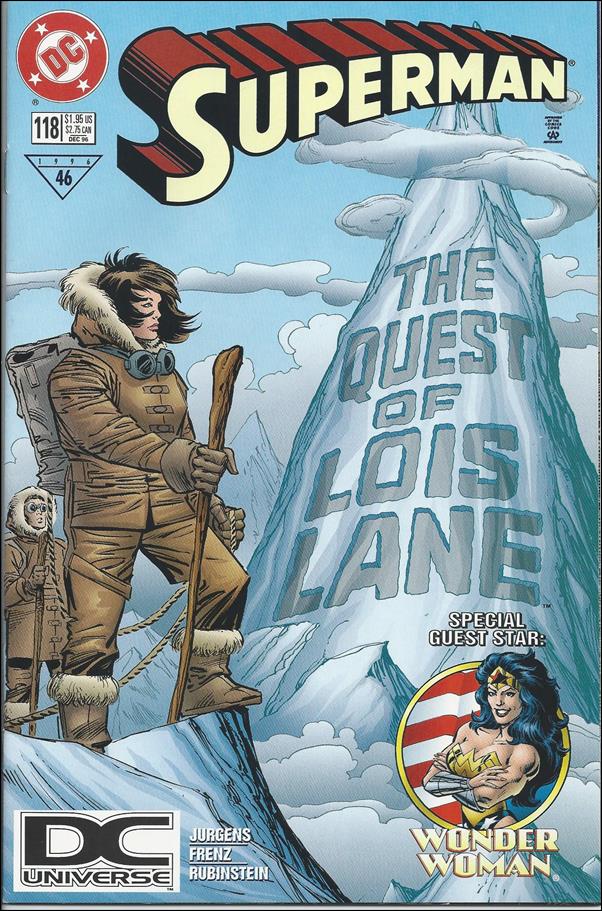 Superman (1987) issue 118-B DC Universe UPC (2nd Printing)